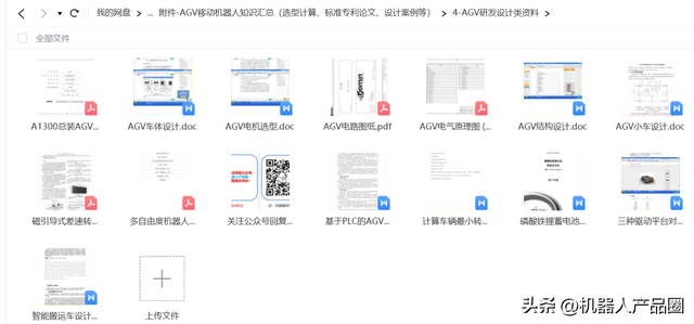 AGV移動機(jī)器人知識匯總（選型計(jì)算、標(biāo)準(zhǔn)專利論文、設(shè)計(jì)案例等）