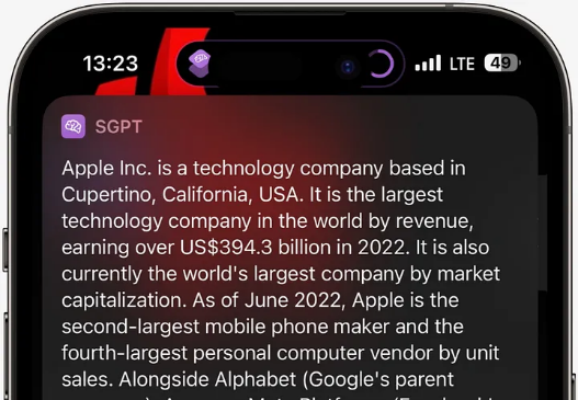 “我在 iPhone 上，創(chuàng)建了個(gè) ChatGPT 快捷方式，這也太萬(wàn)能了……”