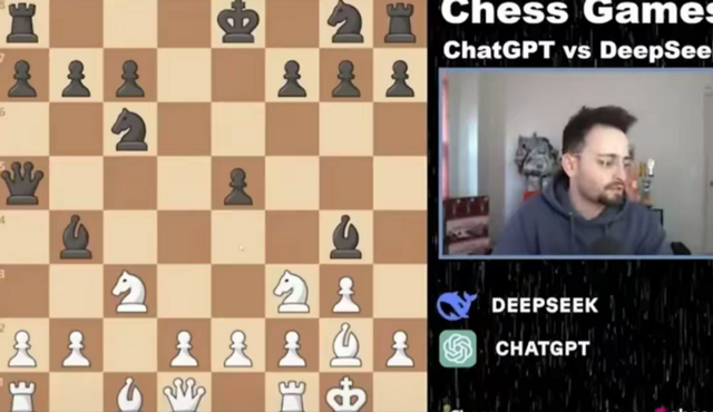 笑不活了！DeepSeek下棋竟騙贏了ChatGPT，外媒: 美國已不可能封鎖