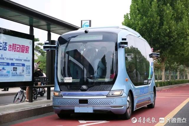 濟南自動駕駛公交：兩個月2300多人體驗，即將在黃河北上路